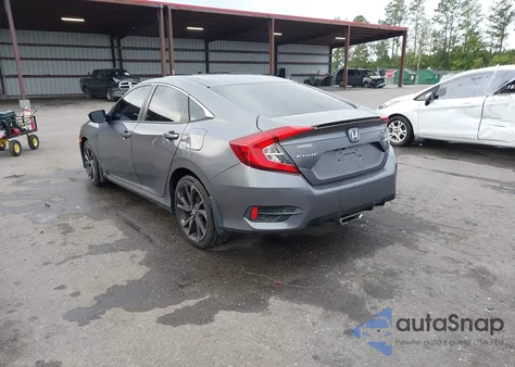 2019 Honda Civic Sport из США, поврежденный, VIN 19XFC2F81KE002618